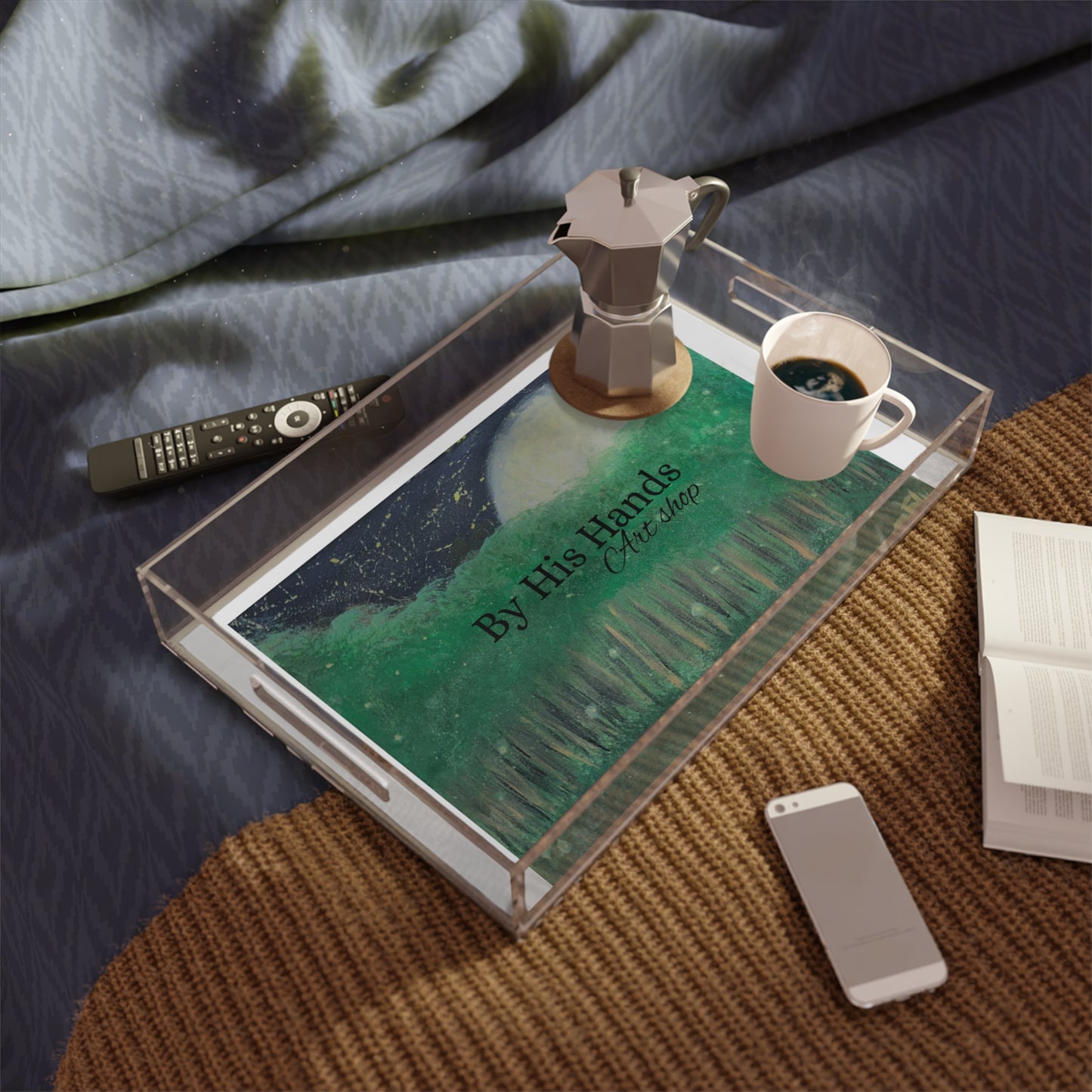 Painted Serving Tray