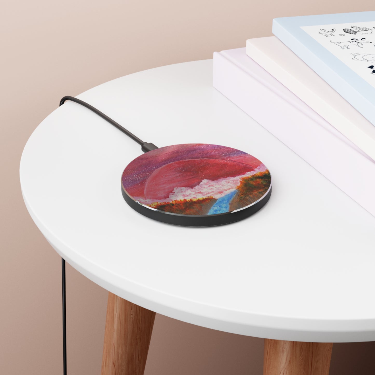 'The Red Moon' Wireless Charger