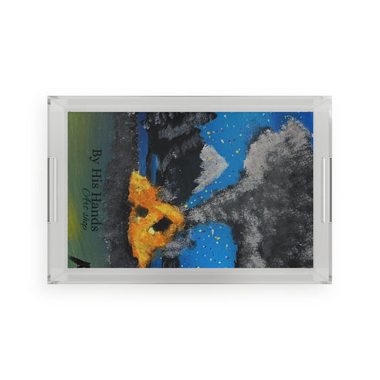 Painted Serving Tray
