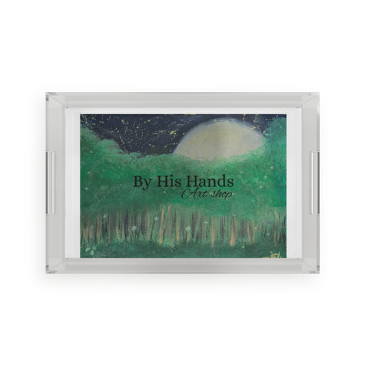 Painted Serving Tray