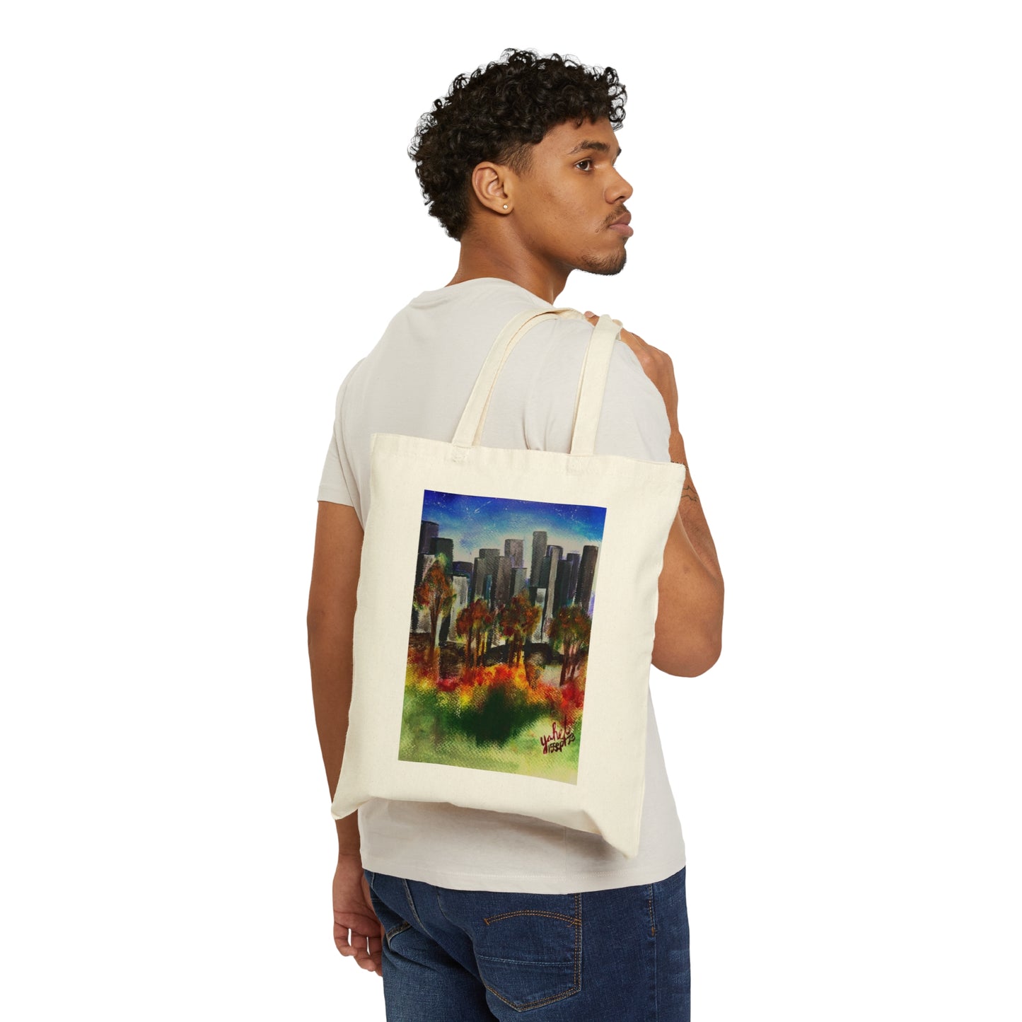 "The Autumn Municipality" Canvas Tote Bag