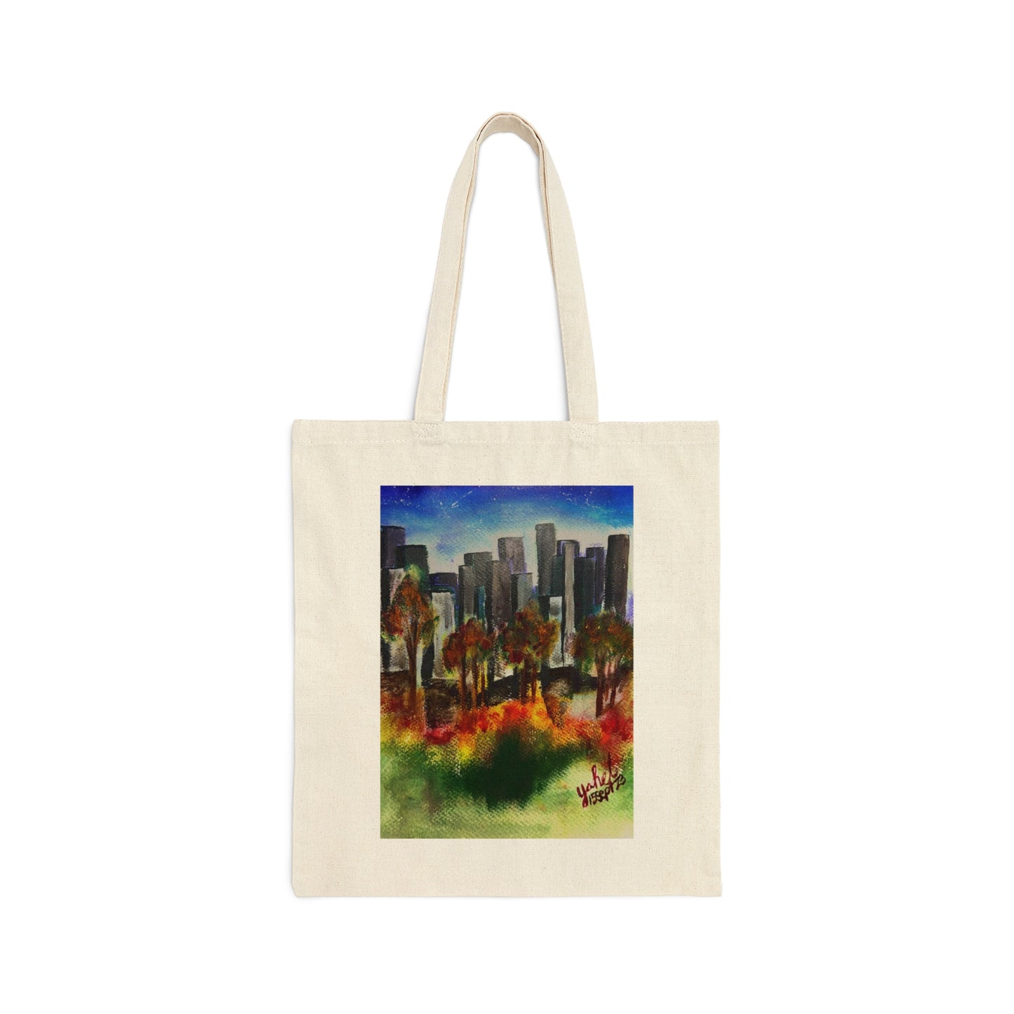 "The Autumn Municipality" Canvas Tote Bag