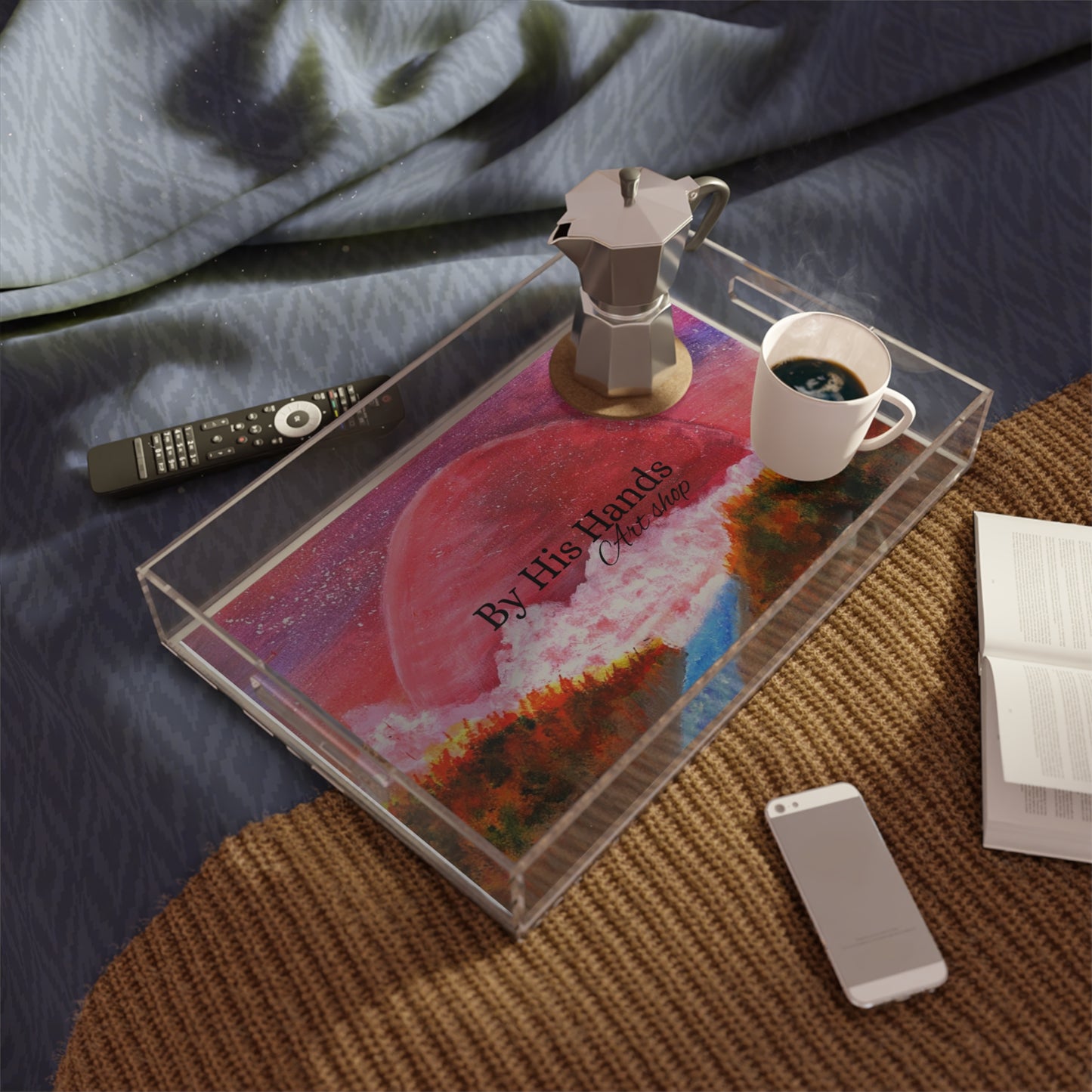 Painted Serving Tray
