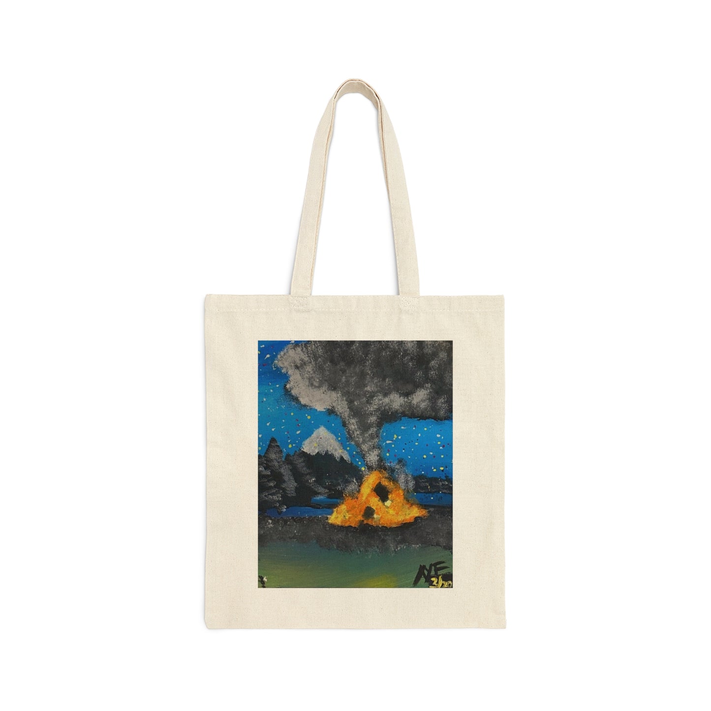 "The Bonfire" Canvas Tote Bag