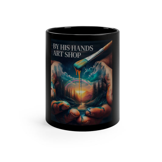 11oz Black Mug